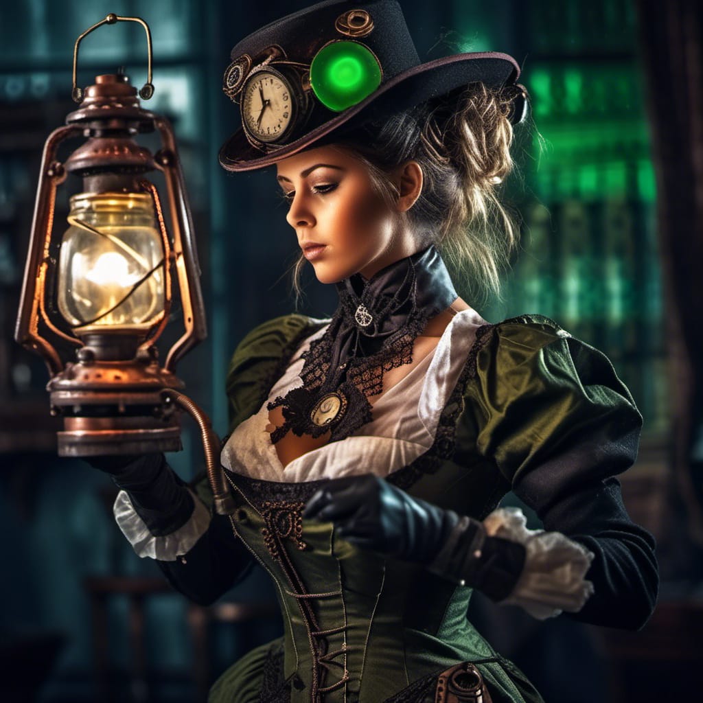steampunk lady