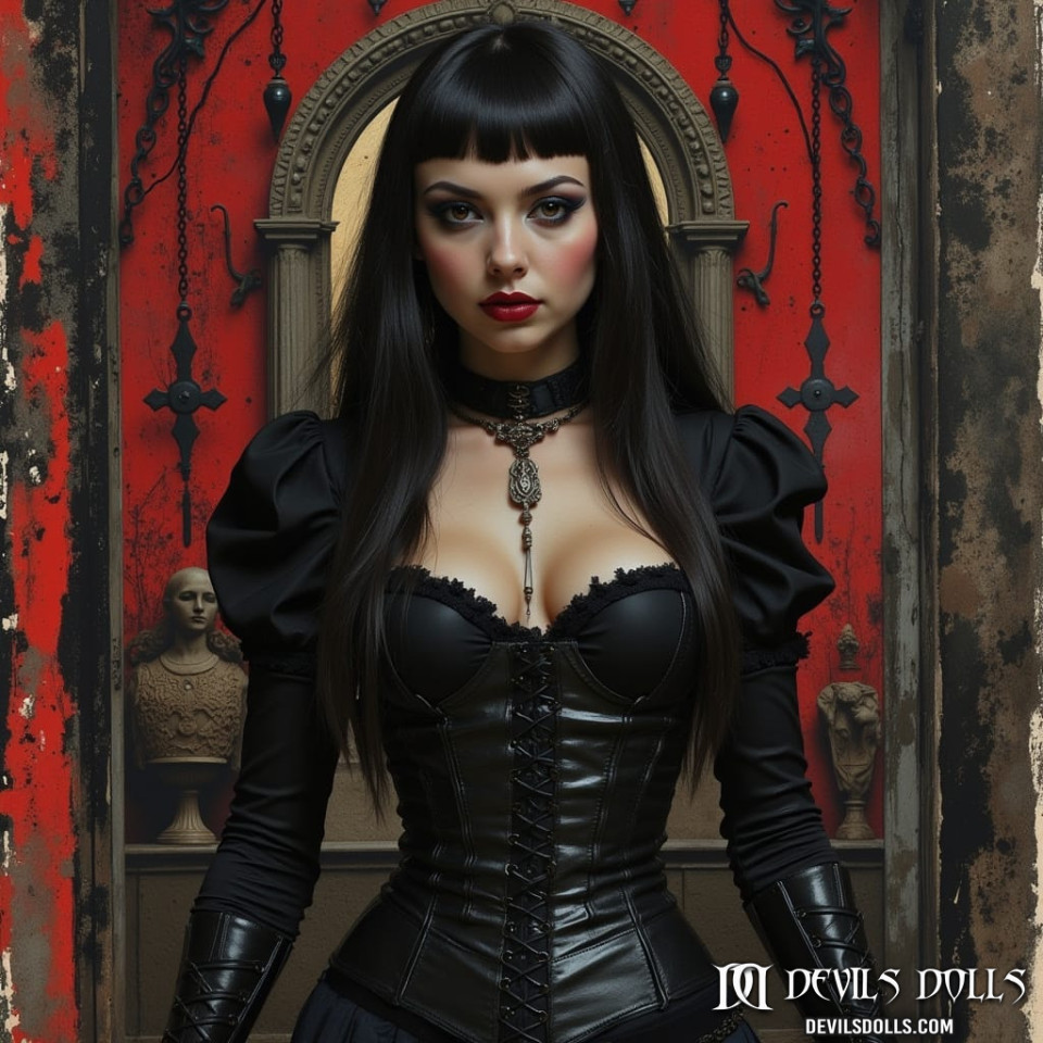 11-10-26 - Amazing Devil Doll Lea in black latex outfit - DEVILS DOLLS - NEWS BLOG  - Devils Dolls