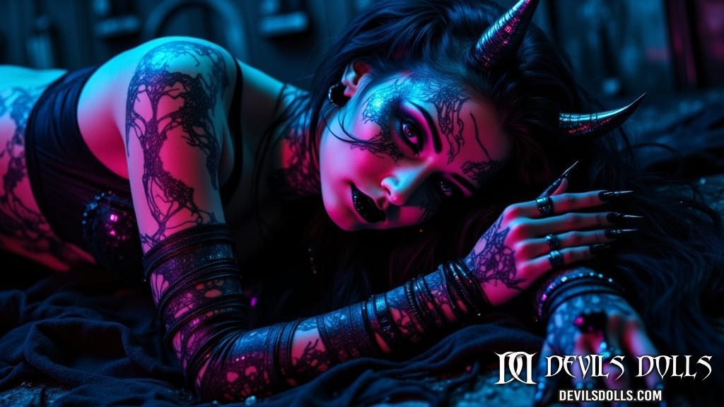 07-10-2026 - Tattoed devil doll Xenia - DEVILS DOLLS - NEWS BLOG  - Devils Dolls